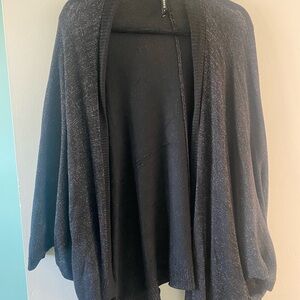 Women's Sparkly Black Sweater